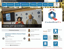 Tablet Screenshot of ciudadreal.es